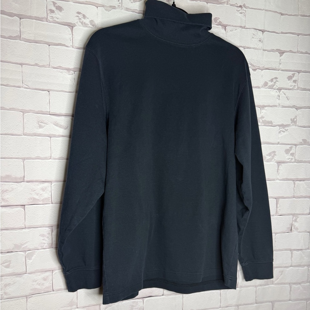 L.L. Bean Navy Blue‎ Women’s Turtleneck ( 2 ) Size Medium